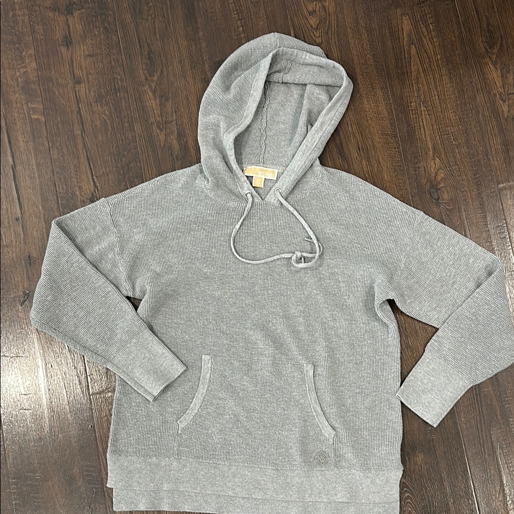 Michael Kors Gray Hooded Sweatshirt